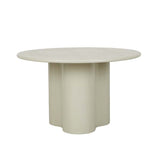 Artie Wave Dining Table Putty