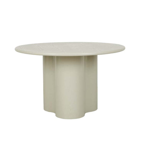 Artie Wave Dining Table Putty