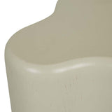 artie clover side table putty