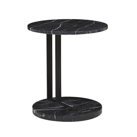 amara linear side table black