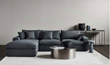 Rufus Contour Marble Side Table Onyx