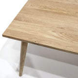sanders oak dining table 2200mm
