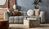 Vittoria Olive Three Seater Sofa Rust Speckle