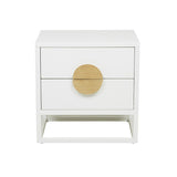 benjamin bedside white