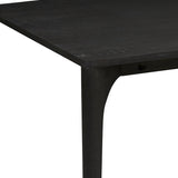 Huxley Curve Dining Table 3000mm Black