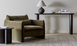 Sidney Peak Sofa Chair Caper Velvet