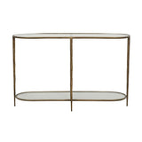 amelie oval console glass