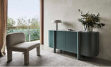 hugo arc chair oat boucle