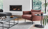 Amara Linear Side Table Black