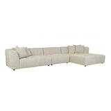Sidney Slouch Left Arm Sofa Barley