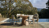 Livorno Dining Table Six Seater Terracotta Speckle