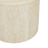 Elle Block Round Side Table Natural