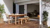 cannes oval dining table 3000mm