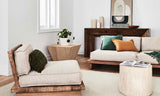 Elle Block Round Side Table Natural