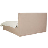 vittoria slope queen bed soft clay