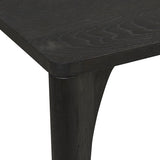 Huxley Curve Dining Table 3000mm Black