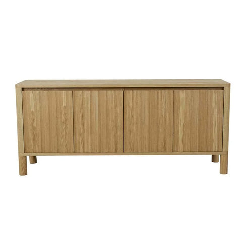Oliver Fluted Buffet Natural Ash
