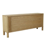 Oliver Fluted Buffet Natural Ash