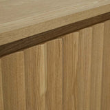 Oliver Fluted Buffet Natural Ash