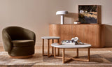 Oberon Crescent Buffet Natural Ash