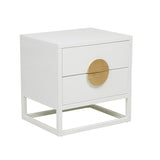 benjamin bedside white