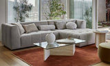 Sidney Slouch Left Arm Sofa Barley