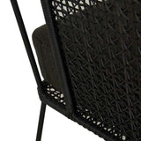 cabana sleigh armchair charcoal