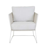 cabana sleigh armchair snow