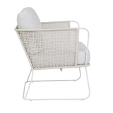Cabana Sleigh Armchair Snow