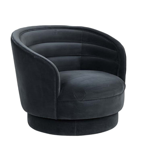 Kennedy Luca Grand Chair Blue Charcoal