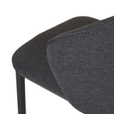 portsea dining chair dark grey