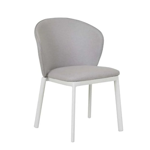 portsea dining chair light grey