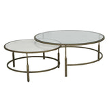 Verona Charm Nest Coffee Table White Marble
