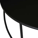fleur coffee table black