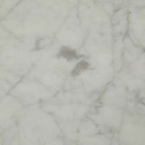 amara pedestal marble coffee table white