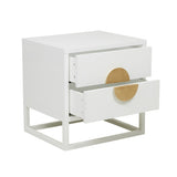 benjamin bedside white