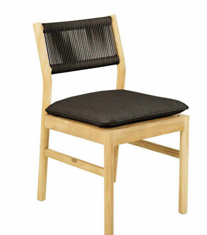 cannes rope dining chair ink