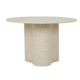 Artie Wave Dining Table Warm Sand