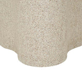 Artie Wave Dining Table Warm Sand