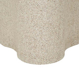 Artie Wave Dining Table Warm Sand