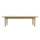 cannes oval dining table 3000mm