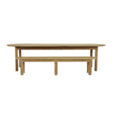 cannes oval dining table 3000mm