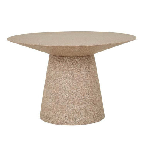 livorno dining table four seater terracotta speckle