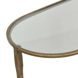 amelie oval console glass