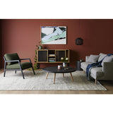 Elle Block Round Side Table Natural