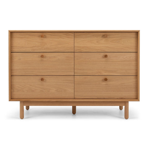 bonham six drawer chest