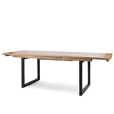 rustic deco extension table 1800mm