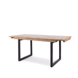 rustic deco extension table 1400mm