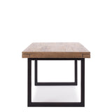 rustic deco extension table 1400mm