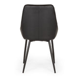 fulham dining chair black